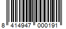 Barcode 8414947000191