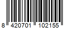 Barcode 8420701102155