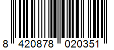 Barcode 8420878020351