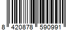 Barcode 8420878590991