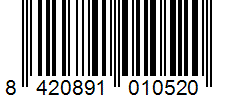 Barcode 8420891010520
