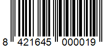 Barcode 8421645000019