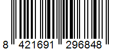 Barcode 8421691296848