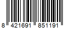 Barcode 8421691851191