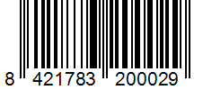Barcode 8421783200029