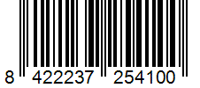 Barcode 8422237254100