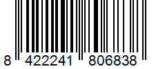 Barcode 8422241806838