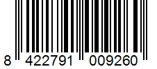 Barcode 8422791009260