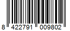 Barcode 8422791009802
