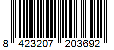 Barcode 8423207203692