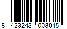 Barcode 8423243008015