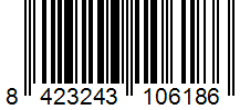 Barcode 8423243106186