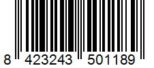 Barcode 8423243501189