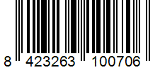Barcode 8423263100706