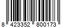 Barcode 8423352800173