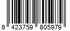 Barcode 8423759805979