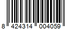 Barcode 8424314004059