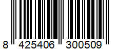 Barcode 8425406300509