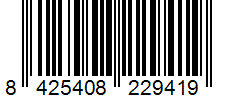 Barcode 8425408229419
