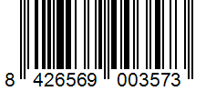 Barcode 8426569003573