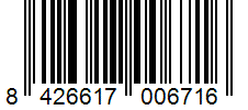Barcode 8426617006716