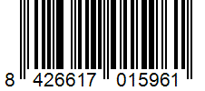 Barcode 8426617015961