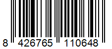 Barcode 8426765110648