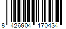 Barcode 8426904170434