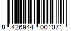 Barcode 8426944001071