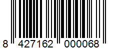 Barcode 8427162000068