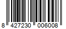 Barcode 8427230006008