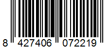 Barcode 8427406072219