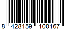 Barcode 8428159100167