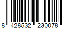 Barcode 8428532230078