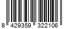 Barcode 8429359322106