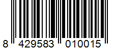 Barcode 8429583010015