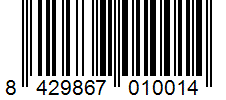 Barcode 8429867010014