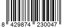 Barcode 8429874230047