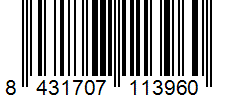 Barcode 8431707113960