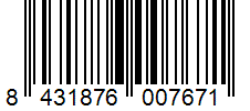 Barcode 8431876007671
