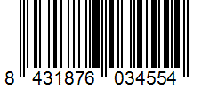 Barcode 8431876034554