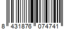 Barcode 8431876074741