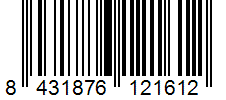 Barcode 8431876121612