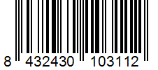 Barcode 8432430103112