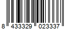 Barcode 8433329023337