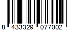 Barcode 8433329077002