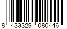Barcode 8433329080446