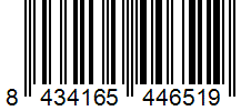 Barcode 8434165446519