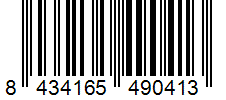 Barcode 8434165490413