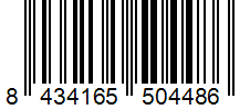 Barcode 8434165504486